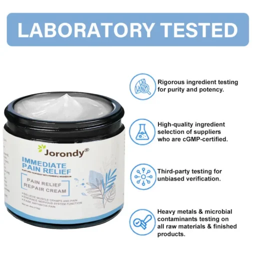 𝐉𝐨𝐫𝐨𝐧𝐝𝐲® Magnesium Pain Relief & Bone Healing Cream