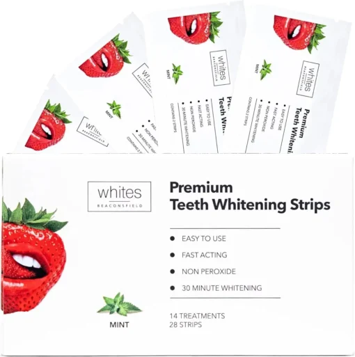 𝐉𝐨𝐫𝐨𝐧𝐝𝐲® Teeth Whitening Strips, 28 Strips (14 Day Treatment) Non Peroxide, Sensitivity Free, Vegan