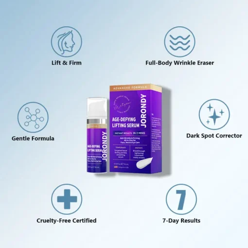 𝐉𝐨𝐫𝐨𝐧𝐝𝐲® Age-Defying Lifting Serum - Remove Wrinkles, Firms Skin, Whitening