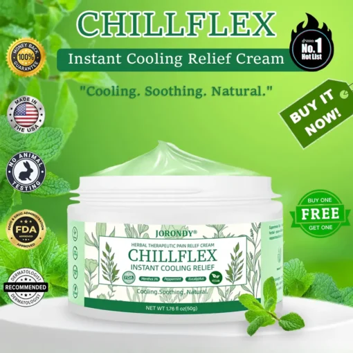 JORONDY® CHILLFLEX Herbal Pain Relief Cream