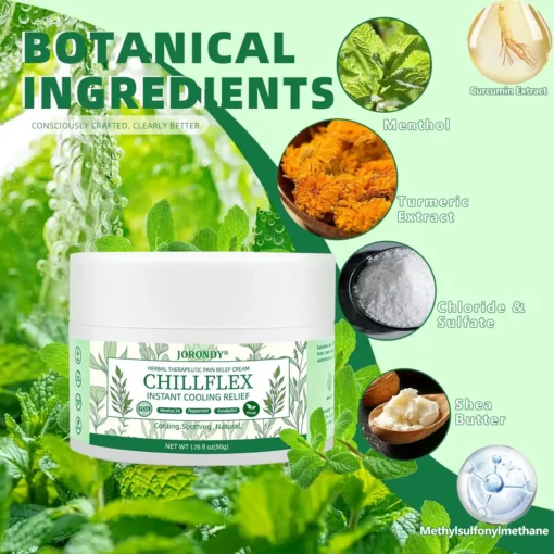 JORONDY® CHILLFLEX Herbal Pain Relief Cream