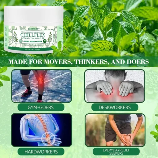 JORONDY® CHILLFLEX Herbal Pain Relief Cream