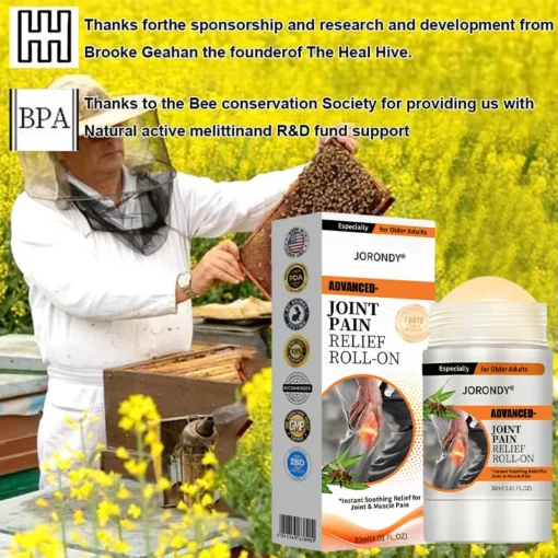 Jorondy® Bee Venom Pain-Relief Bone Healing roll-on-On