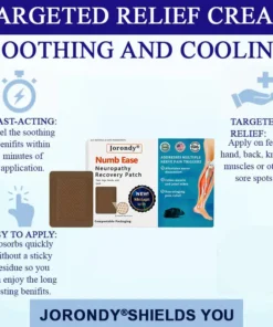 Jorondy® NumbEase Neuropathy Recovery Patch-with Himalayan Shilajit